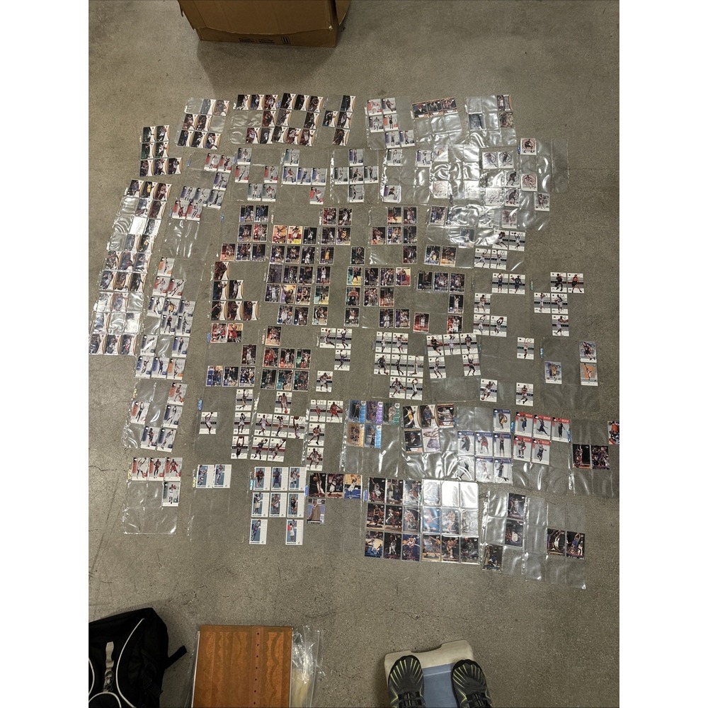 Lot of 200+ 2001-2002 NBA Upper Deck & Fleer Mixed Vintage Y2K